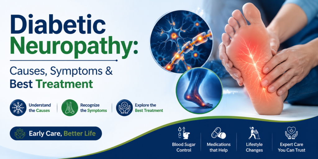 Diabetic Neuropathy: Causes, Symptoms & Best Treatment