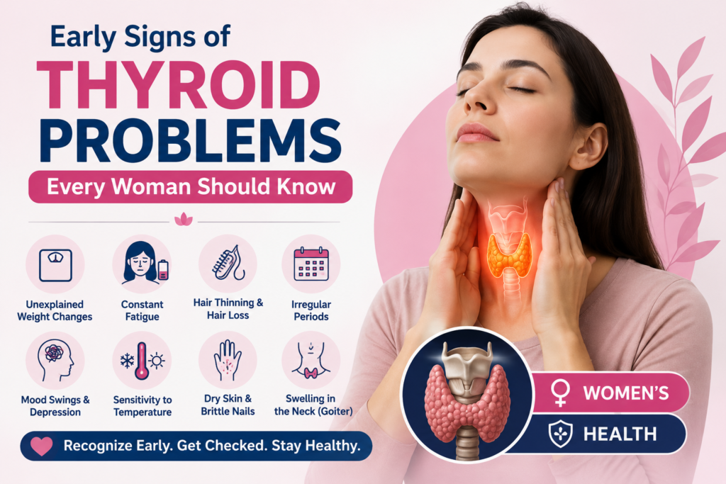 Early Signs of Thyroid Problems Every Woman Should Know