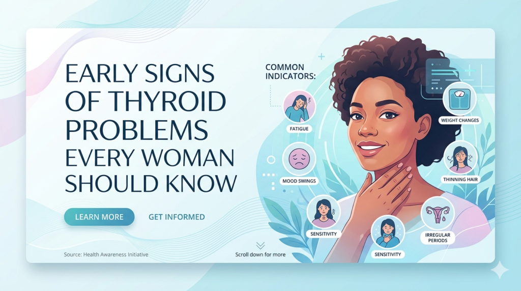 Early Signs of Thyroid Problems Every Woman Should Know